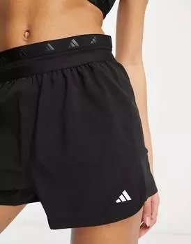 Черные шорты adidas Training Hyperglam adidas performance