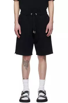 Черные шорты Ami de Coeur Dye AMI Paris