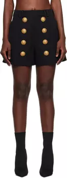 Черные шорты Balmain Hardware