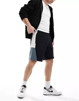 Черные шорты-бермуды Champion