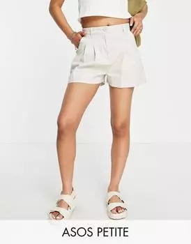 Черные шорты чинос ASOS DESIGN Petite