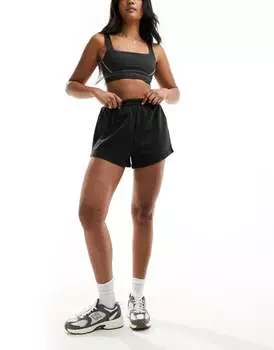 Черные шорты для бега ASOS 4505 Quick Dry