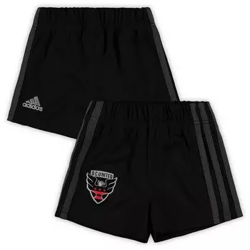 Черные шорты для болельщиков Adidas DC United для малышей adidas