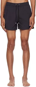 Черные шорты для плавания Paul Smith в полоску