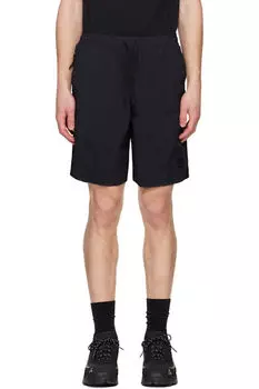 Черные шорты из переработанного нейлона Stone Island