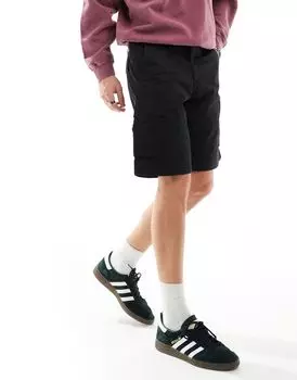 Черные шорты карго Jack & Jones