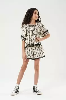 Черные шорты Kiki Angel & Rocket, черный