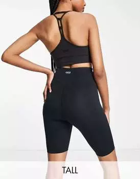 Черные шорты-леггинсы ASOS Tall Icon с моделирующим низом, внутренний шов 20 см