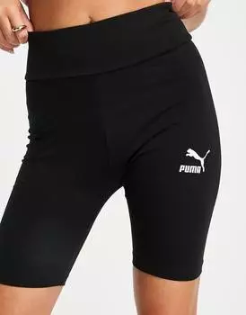 Черные шорты-леггинсы Puma classics