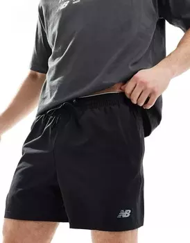 Черные шорты New Balance Performance 5 дюймов