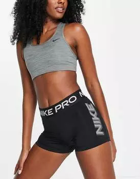 Черные шорты Nike Pro Training Dri-FIT шириной 3 дюйма