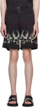 Черные шорты с принтом Stolen Girlfriends Club