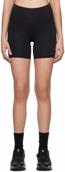 Черные шорты с завышенной талией The North Face