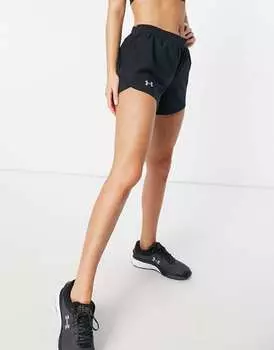 Черные шорты Under Armour Fly By 2.0