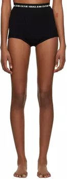 Черные шорты Versace Jeans Couture