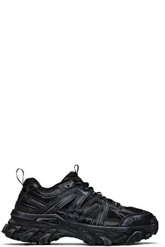 Черные синтетические кроссовки Juun.J