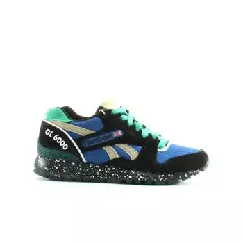 Черные синтетические мужские кроссовки на шнуровке Classic gl 6000 Trail m49210 Reebok, синий