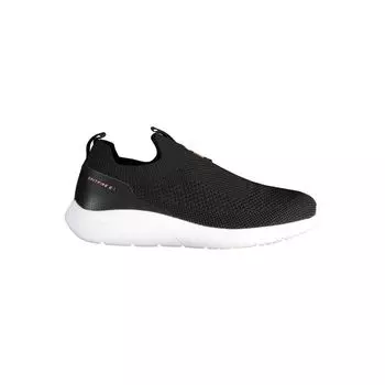 Черные синтетические женские кроссовки Fila