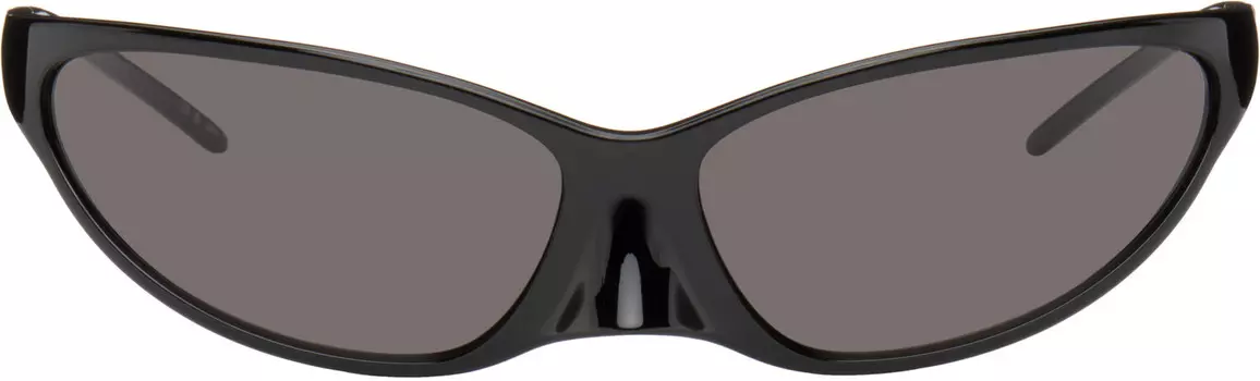 Черные солнцезащитные очки 4G Round Oval Balenciaga