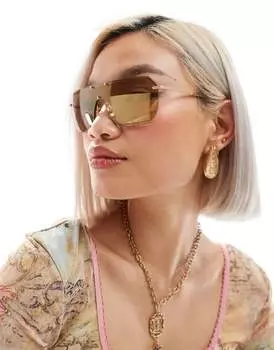 Черные солнцезащитные очки AllSaints Ace