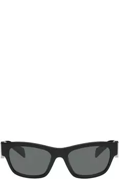 Черные солнцезащитные очки Catwalk Butterfly Prada Eyewear