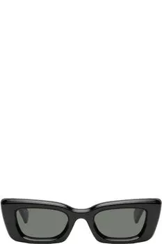 Черные солнцезащитные очки GG Big Cat Eye Gucci