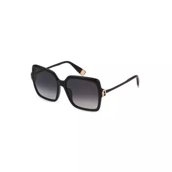 Черные солнцезащитные очки Haircalf Furla, черный