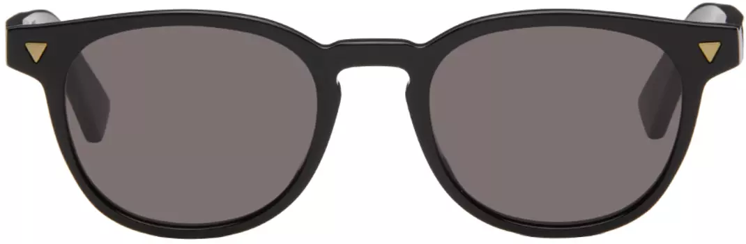 Черные солнцезащитные очки Panthos Bottega Veneta