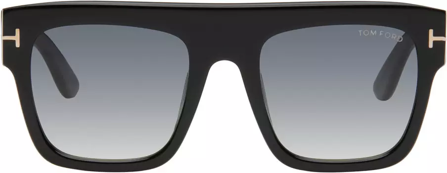 Черные солнцезащитные очки Renee TOM FORD, Shiny black/Gradient smoke