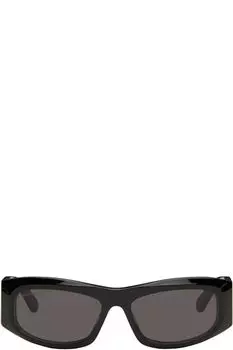 Черные солнцезащитные очки Signature Square Af Balenciaga