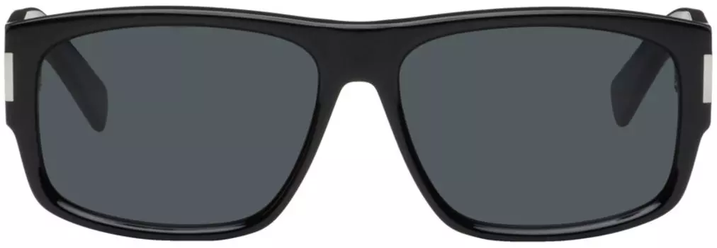 Черные солнцезащитные очки SL 689 Saint Laurent, цвет Black