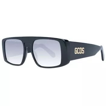 Черные солнцезащитные очки унисекс GCDS