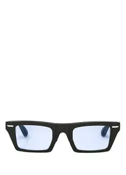 Черные солнцезащитные очки унисекс hybris из ацетата Movitra