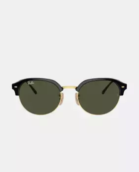 Черные солнцезащитные очки унисекс с геометрическим рисунком Ray-Ban, черный