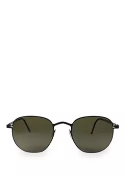 Черные солнцезащитные очки унисекс saral sm metal metal Mooshu