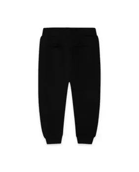 Черные спортивные брюки для мальчиков на шнурке Canada House, чёрный