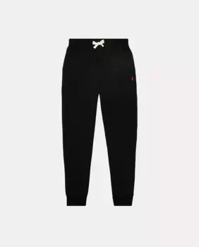 Черные спортивные брюки из хлопка для мальчиков Polo Ralph Lauren
