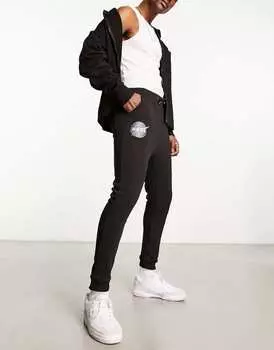 Черные спортивные брюки-карго Alpha Industries NASA