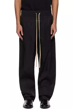 Черные спортивные брюки с центральным швом Fear of God