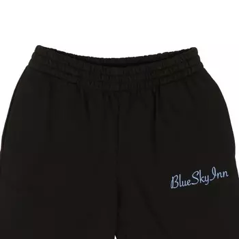 Черные спортивные шорты с вышитым логотипом Blue Sky Inn, черный