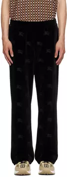 Черные спортивные штаны EKD Burberry