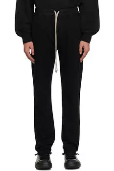 Черные спортивные штаны Hollywood Berlin с завязками на кулиске Rick Owens DRKSHDW