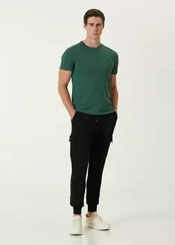 Черные спортивные штаны карго с кулиской Polo Ralph Lauren