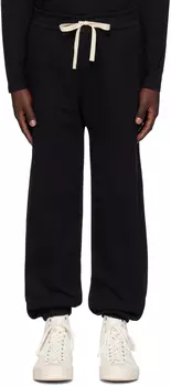 Черные спортивные штаны на кулиске Jil Sander