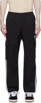 Черные спортивные штаны с 3 полосками adidas Originals Adicolor Classics