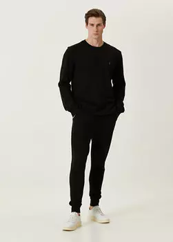 Черные спортивные штаны с логотипом AllSaints