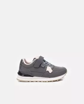 Черные спортивные туфли для девочек на застежке-липучке Xti, черный