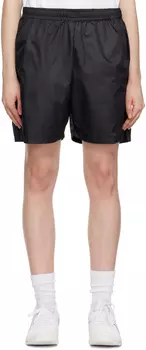 Черные средние шорты Palmes