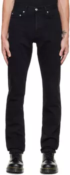 Черные стандартные прямые джинсы A.P.C.