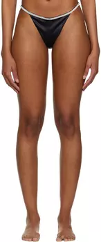 Черные стринги Рози NU